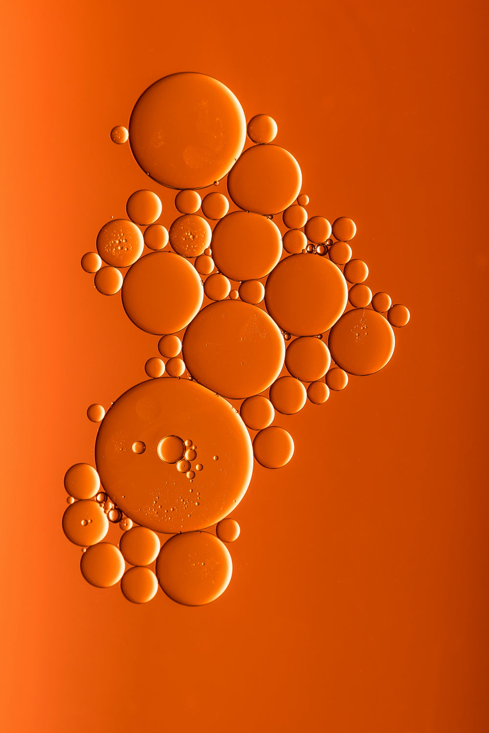 Close up of oil