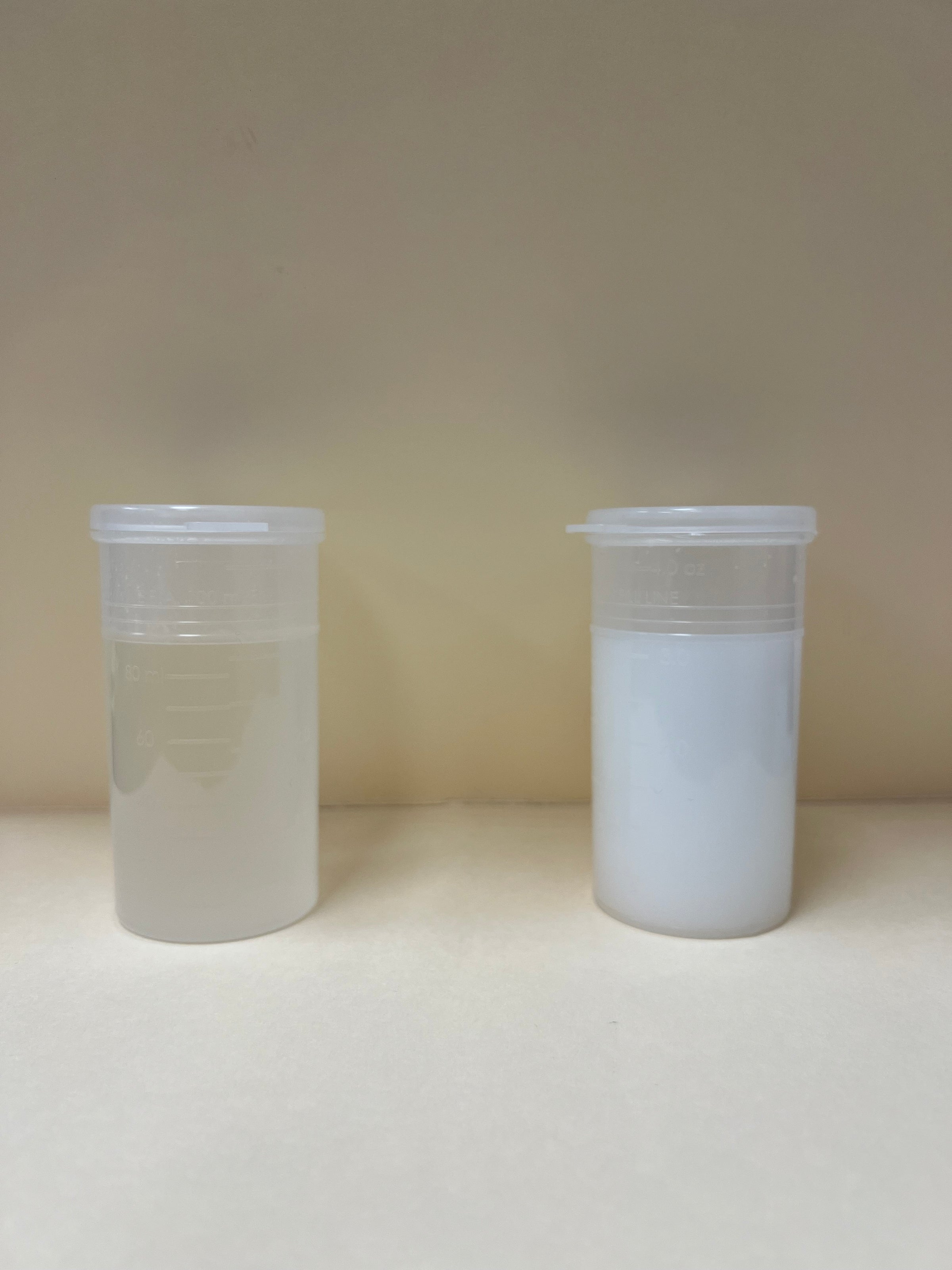 Image of two mouthwash samples
