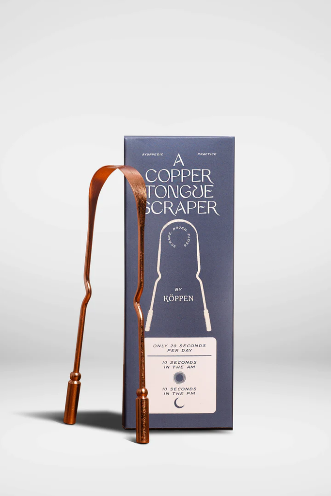The KÖPPEN Copper Tongue Cleaner - The Bad Breath Solution!
