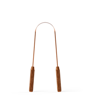 Copper Tongue Scraper +  Holder